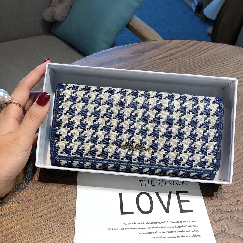 

Luxury Wallet for Women Genuine Leather Purse Multi Layer Card Holder Large Capacity New Fashion for Ladies