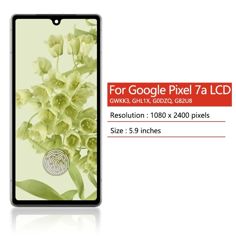 Pièces d'affichage LCD pour téléphone portable Google Pixel 7 Pro, écran LCD pour Google Pixel 7 Pro  509