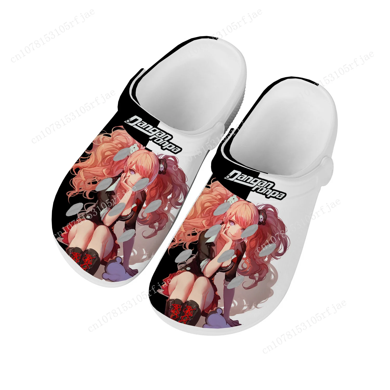 

Cartoon Game Danganronpa Junko Enoshima Home Clogs Men Women Teenager Built Water Shoes Garden Beach Hole Slippers Sandals