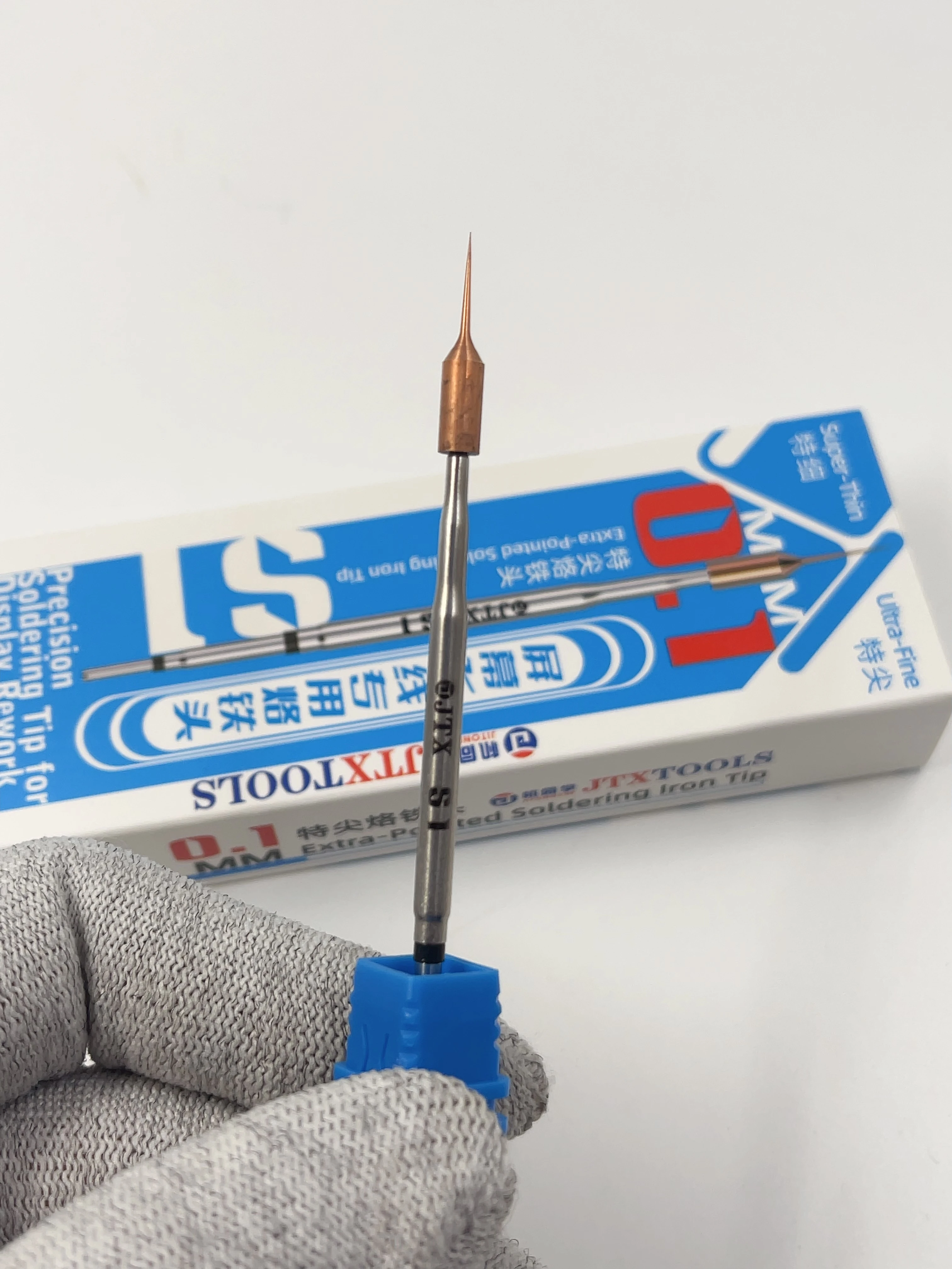 JTXTOOLS JTX S1 5개입 0.1mm 스크린 점퍼용 특수 납땜 인두팁