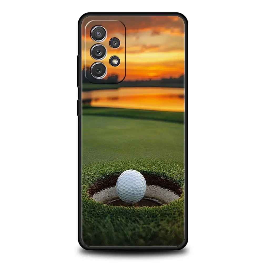 Modern Golf-Themed Smartphone Case - Sleek and Durable Design