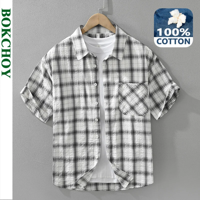 Camisa De Verano Para Hombre, Cuello Alto, Gráficos Geométricos, Impresión 3D, Manga Corta, Informal, Con Flores, Talla N, Azul Claro, S