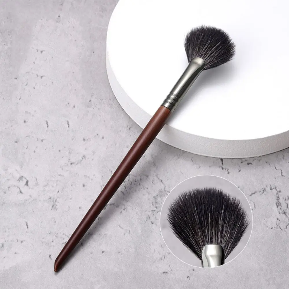 Goat Hair V Face Partial Contour Brush Makeup Tool Maquillaje Loose Powder Brush Makeup Brush Blush Brush Highlighter Brush