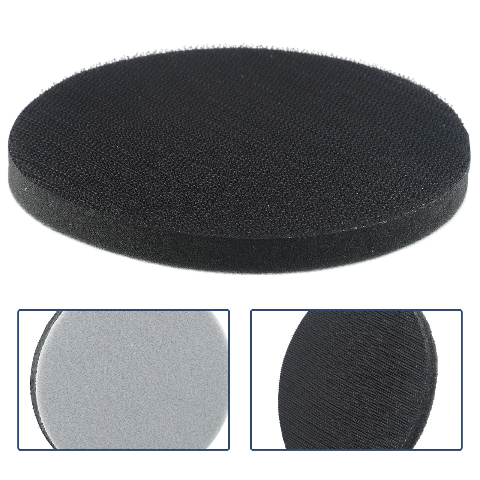 

1PC 5Inch Soft Density Interface Pads Hook And Loop Sponge Cushion Buffer Backing Pad 125mm Protection Sanding Disc Backing Pad