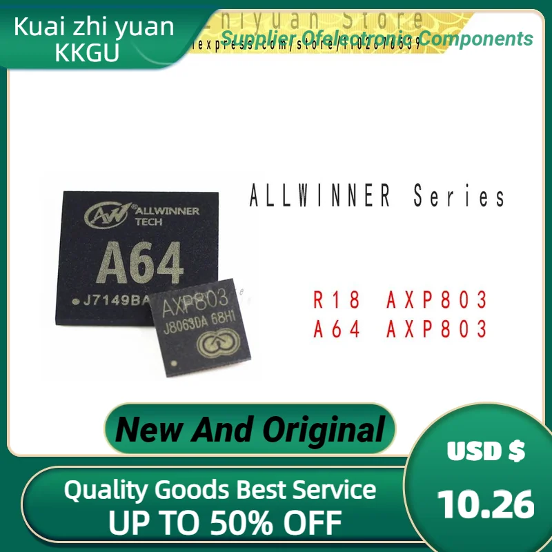 

1+1PCS/Lot New And Original R18 AXP803 A64 AXP803 Allwinner PMIC Quality Goods