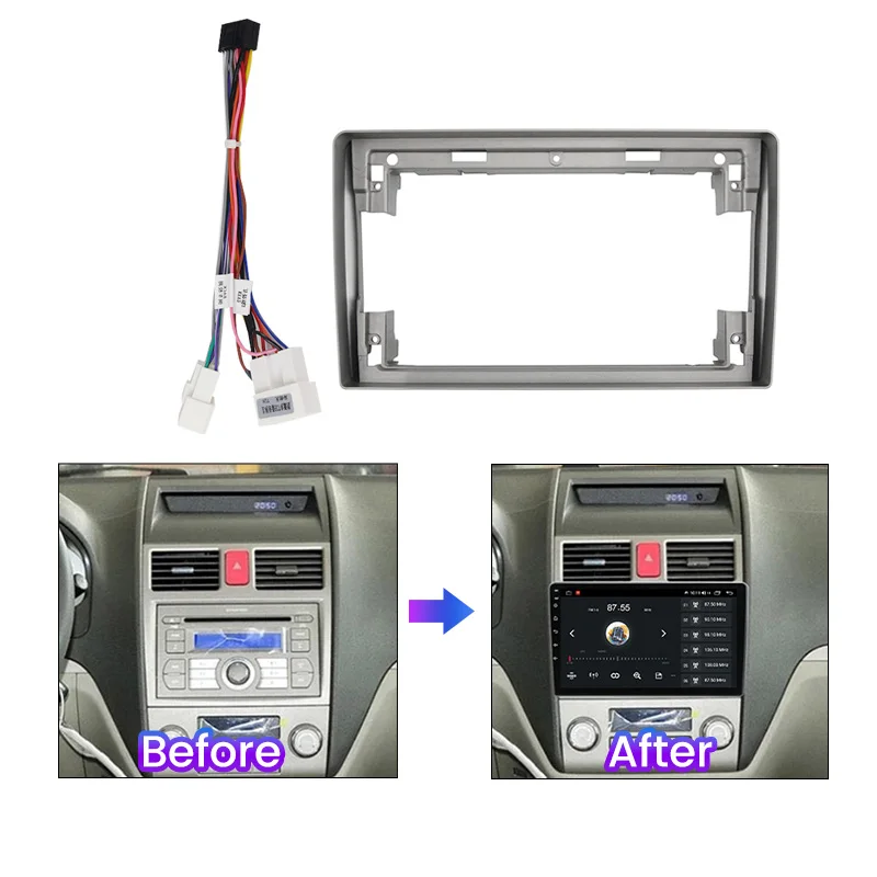Geely EC7 2004-2011  ڵ  ٸ, ȵ̵ ڵ Ƽ̵  ŰƮ, ġ Ʈ, ȸ г  , 2Din