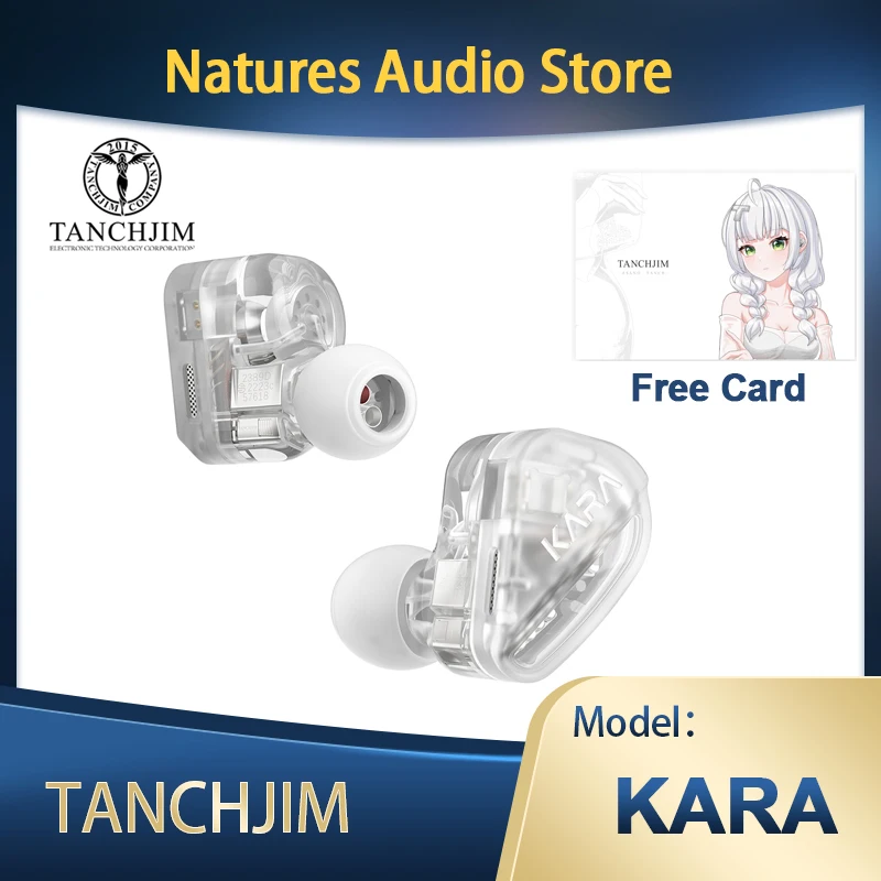 

Гибридные приводы Tanchjim KARA 1DD 4BA, наушники со сменными кабелями