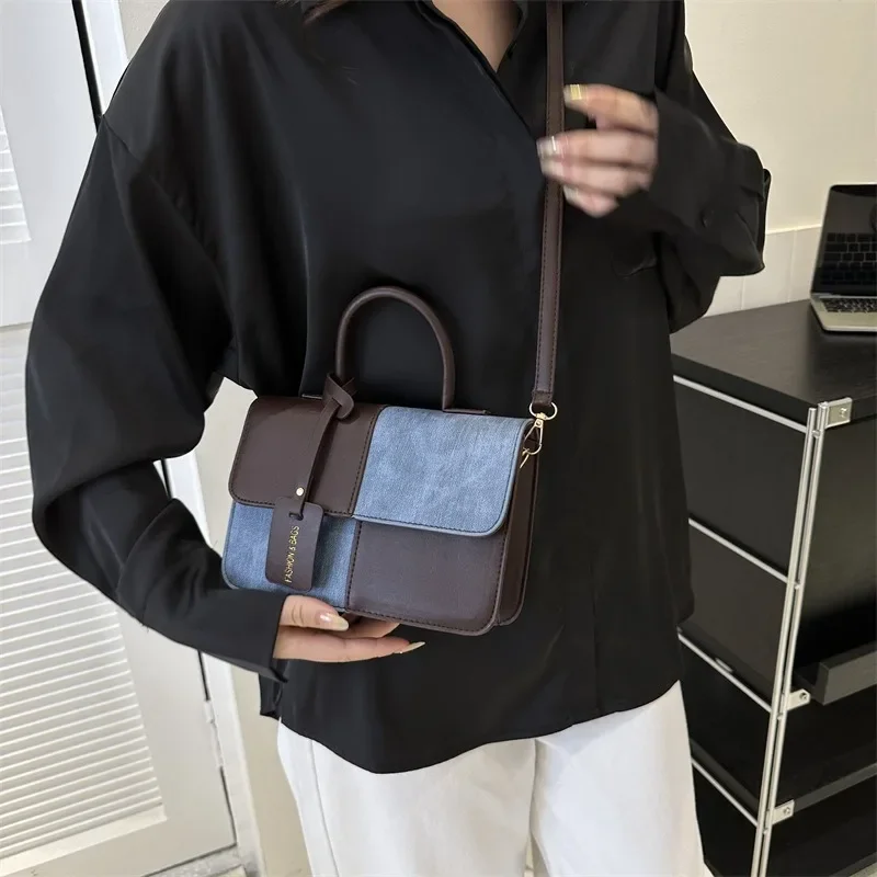 

Handbag Women's Leisure Commuter Crossbody Bag Fashion Simple Shoulder Bag New Small Niche Small Square Bag Exquisite Match