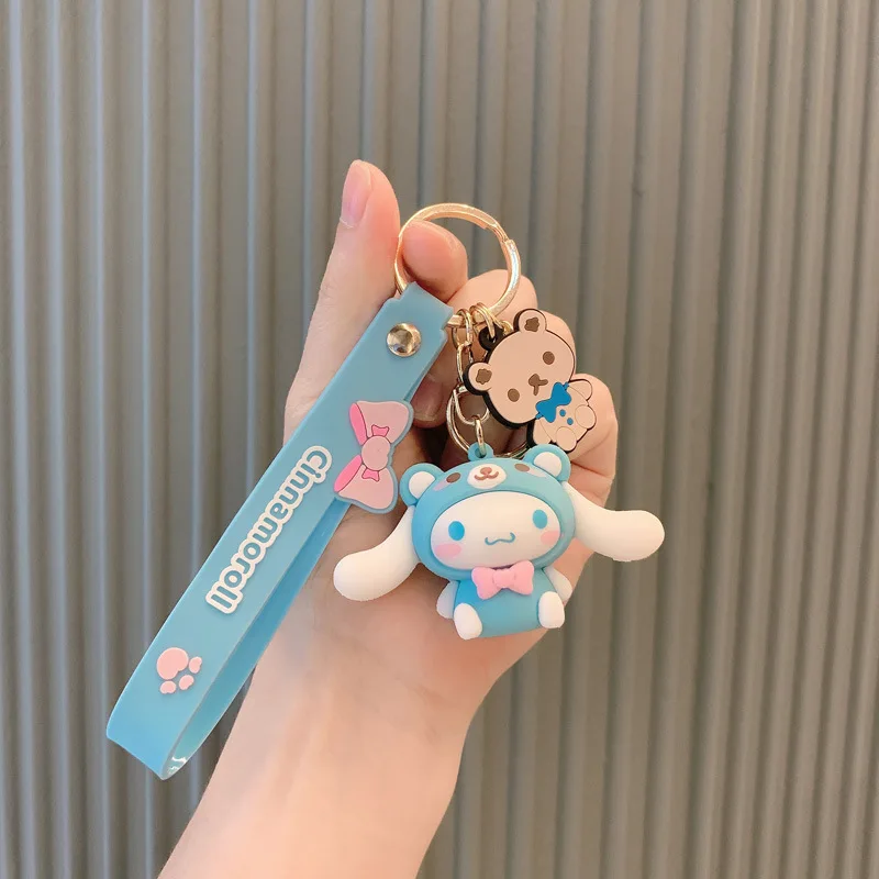Hello Kitty Sanrio Keychain Set plush keychain key chain bunny keychain balloon dog keychain