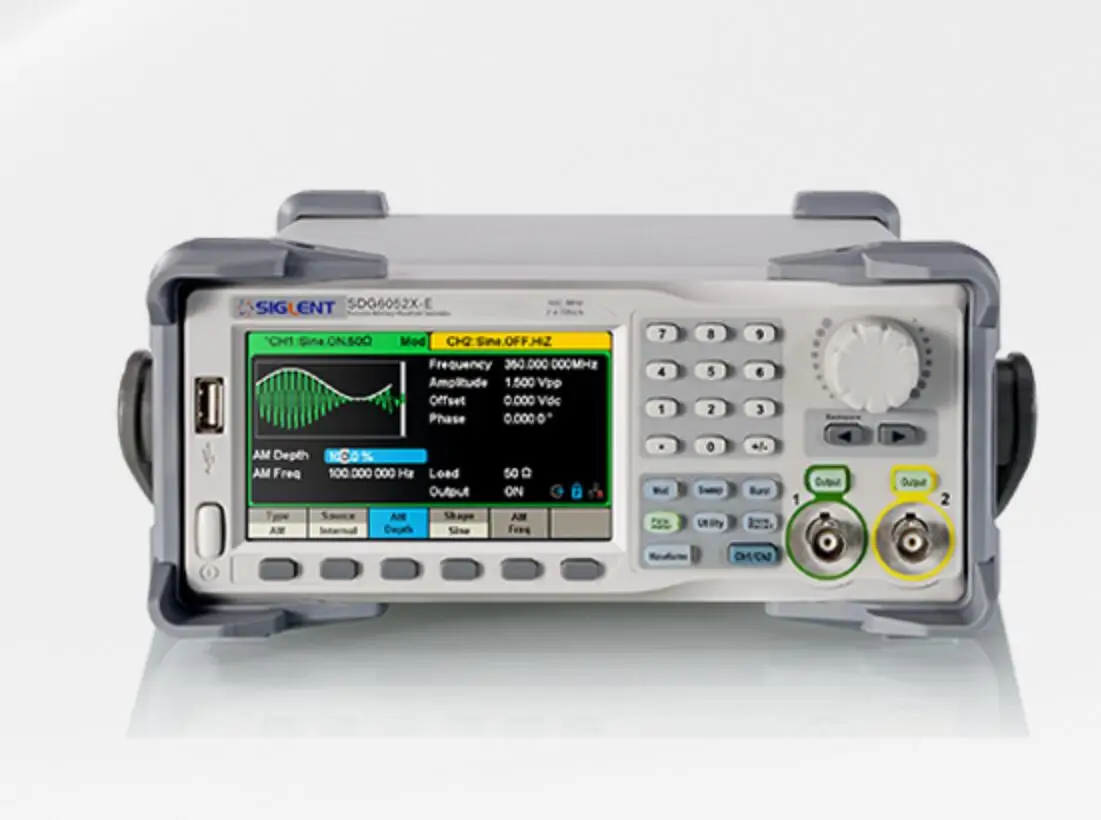 Siglent Pulse/Arbitrary Waveform Generator Maximum 200MHz Sample Rate of 2.4 GS