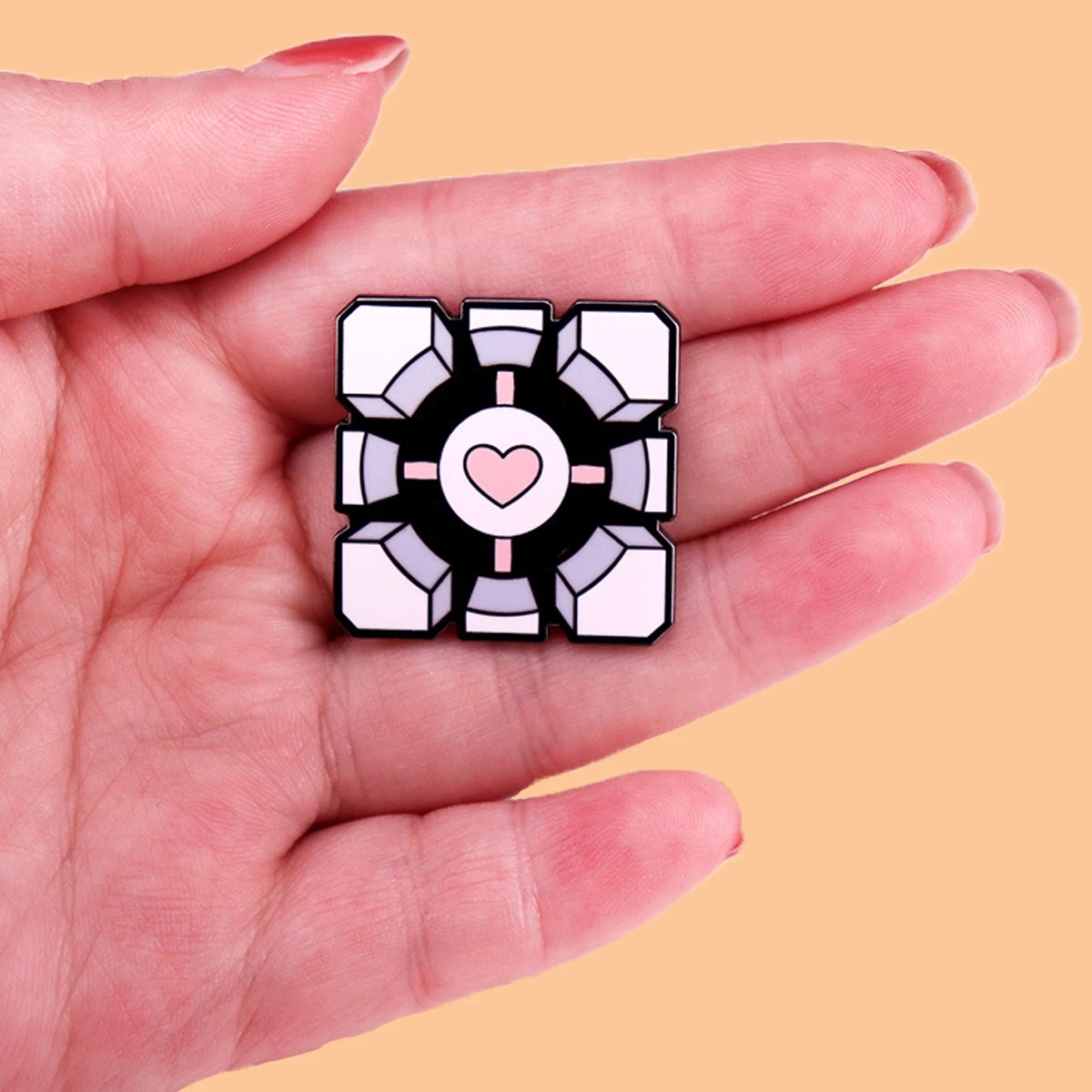 

Game Portal Elements Enamel Pins Funny Brooches Clothing Backpack Lapel Hat Badge Fashion Jewelry Accessories Souvenir Gifts