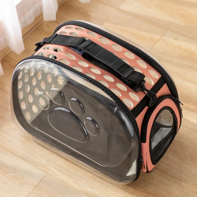 New Cat Space Capsule Transparent Cat Carrier Bag Breathable Pet Carrier Small Dog Cat Backpack Travel Cage Handbag for Kitten 6