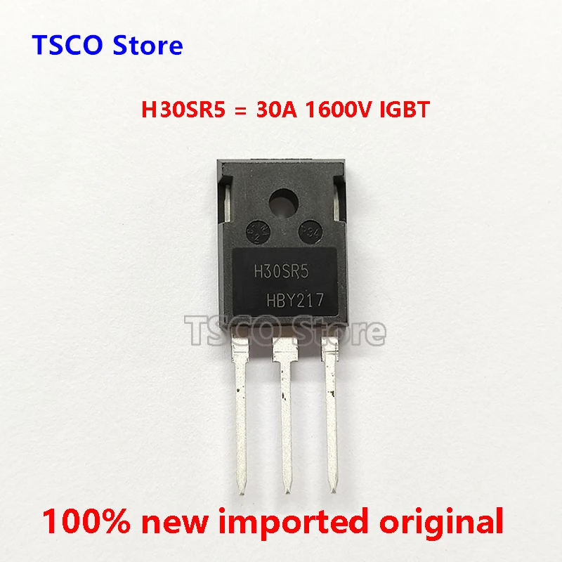 Lotto Da 10 Pezzi H30R1602 30R1602 IGBT 30A 1600V TO3P - Foto 6