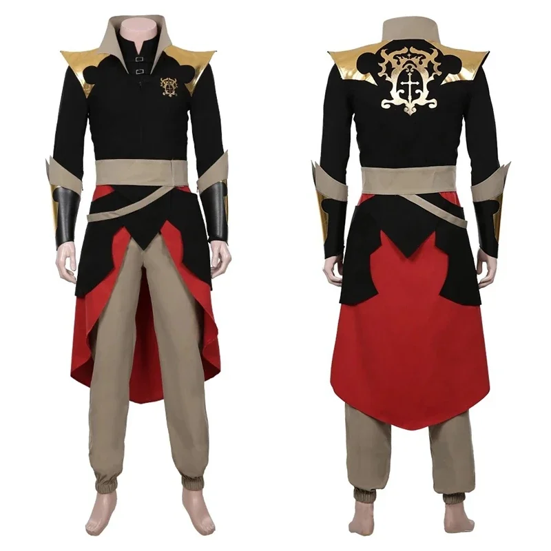 

Hot Game Castlevania Season 3 Cosplay Costume Trevor Belmont Uniform Cos Suit Set Outfits Halloween Party Performance Wear