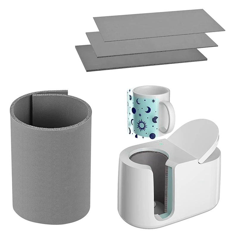 Sublimation Tumblers Wrap Compatible with Cricut Mug Press