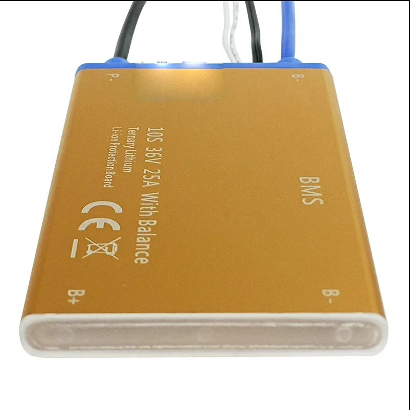 36V Bms 10S 15A 25A 35A Bms Protection Board for Solar E-Bike with Balacnce Temperature Sensor Management System