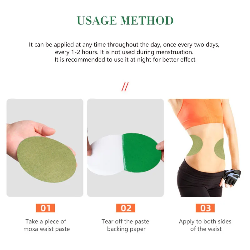 12pcs Slimming Patch esWeight Loss Sticker Detox Slim Sticker Tummy Patch Fat Quick Detox Health Belly Slimming Patches