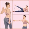 Bandas resistencia con espuma Deporte en casa Yoga Accesorios fitness Cuerda tracción goma Entrenamiento y ejercicio Equipo