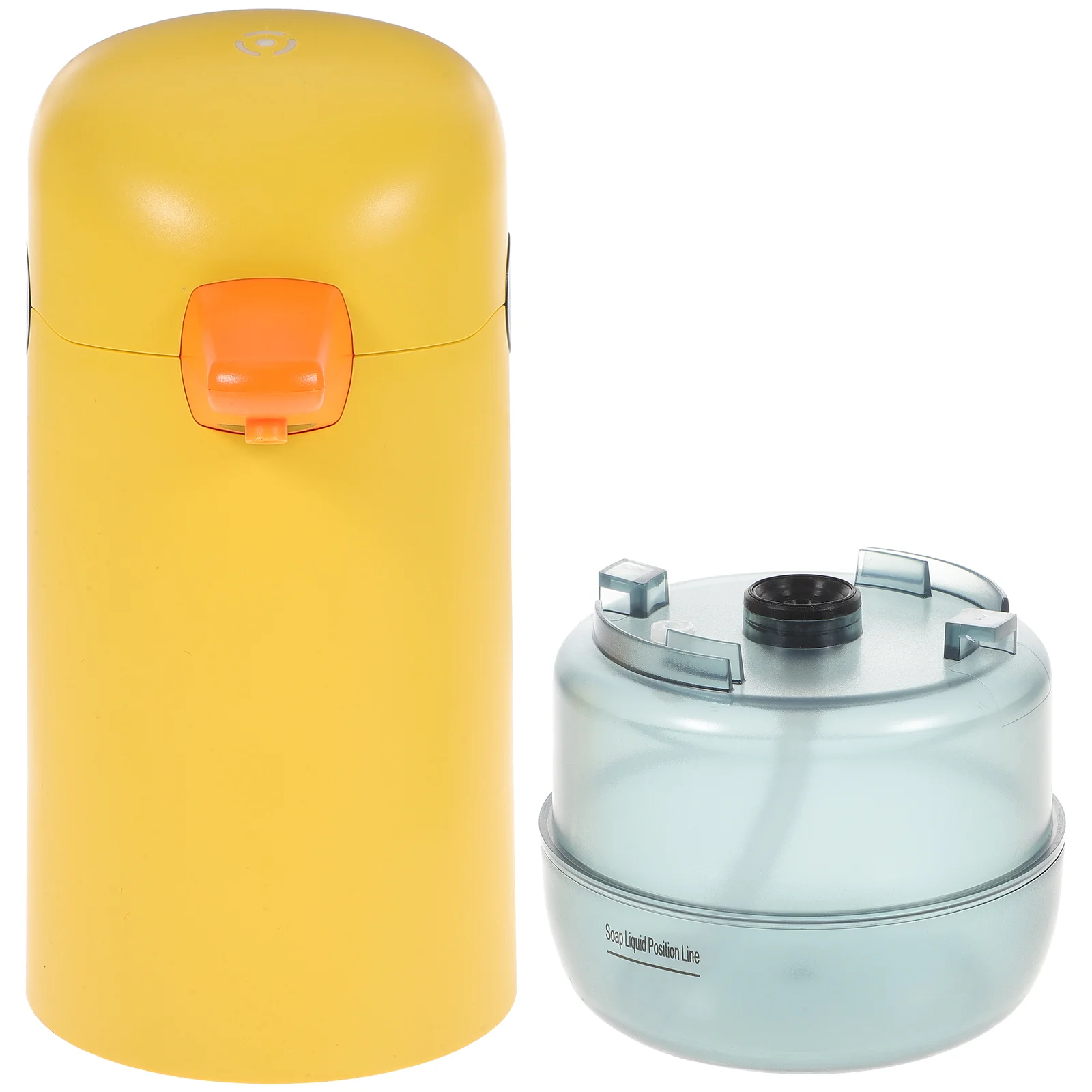 

Yellow Shape Automatic Dispenser Children Foaming Dispenser 220ML No Batteries