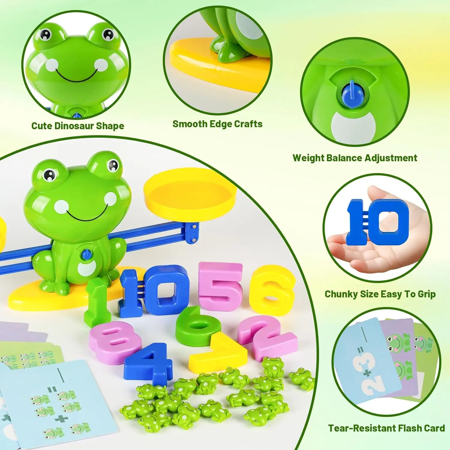 Frog Math Balance Toy 2