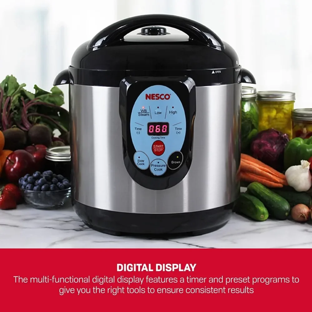 NESCO Smart Electric Pressure Cooker 4