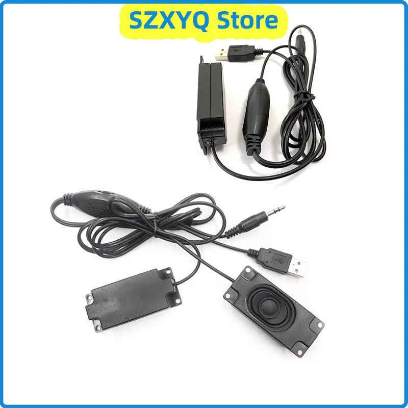 Speaker horn Power amplifier mini speaker computer speaker can be used for Raspberry Pi 4B/3B+/2B Single speaker amplifier