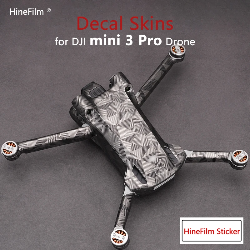 Dji Mini 3 Pro Drone Premium Decal Skin Per Dji Mini3 Pro Protector Cover Film Sticker Protector Anti Scratch Court Wraps Cover