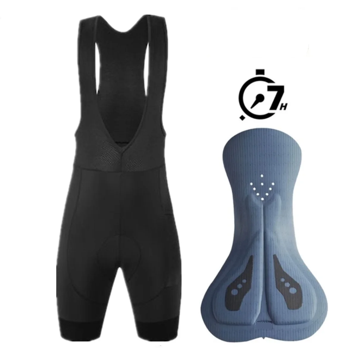 Cycling Bib Shorts Men's Road Racing Downhill MTB Motorcycle Durable Ride Double Arrow Cushion