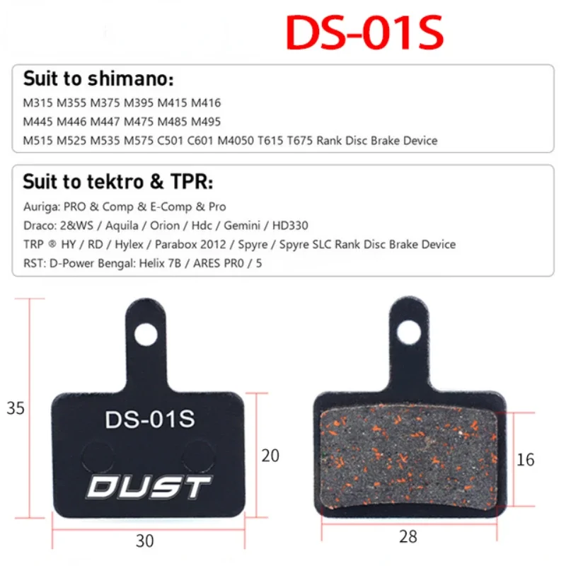 1 Pair (2pcs) MTB Bicycle Hydraulic Disc Ceramics Brake Pads For b01s SRAM AVID HAYES  Magura ZOOM Cycling Bike Part