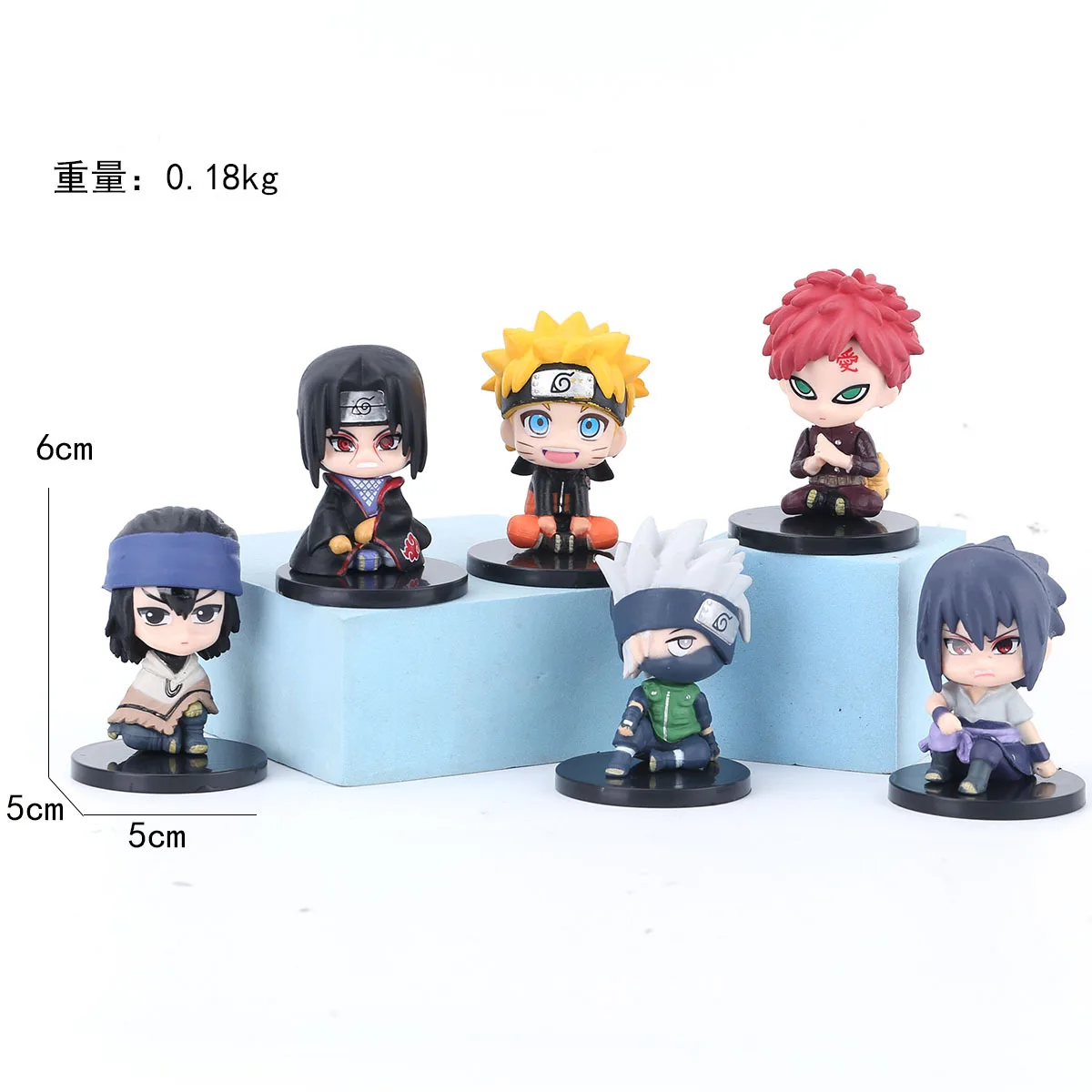 Naruto Shippuden Team 7 Anime Figure Collectible Desktop Decoration Toy