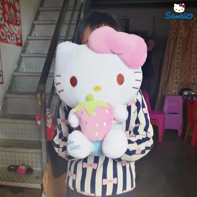 30cm  50cm 핫 카와이 헬로 키티 플러시 장난감 베개 인형 봉제 동물 플러시 홈 인테리어, 소녀 생일 선물