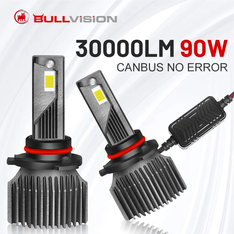 

Светодиодные фары HB3, H7, 2 шт., 9012 лм, H4, H1, H11, 9005 HIR2, 9006, 3570, HB4, противотуманные фары, чип CSP, Canbus, дневные ходовые огни без ошибок