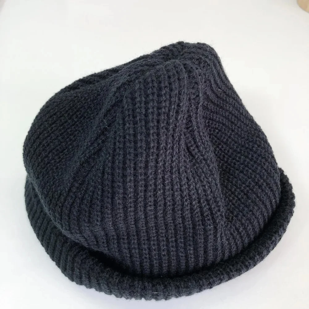 1 Stück warme Winter-Strickmütze für Kinder, einfarbige warme Wollmütze für Jungen und Mädchen im Freien, geeignet für den täglichen Gebrauch im Freien – Detail 12