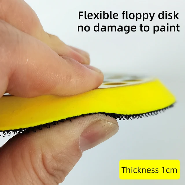 5 Supports De Protection Pour Plateaux De Ponçage 150 Mm - 67 Trous, Compatible Disques Auto-agrippants