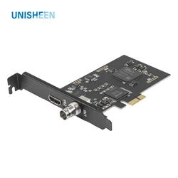 Zoom 1080p OBS Vmix Wirecast Streaming 2 Channel HDMI SDI USB PCI Express HD Video Capture Card Box