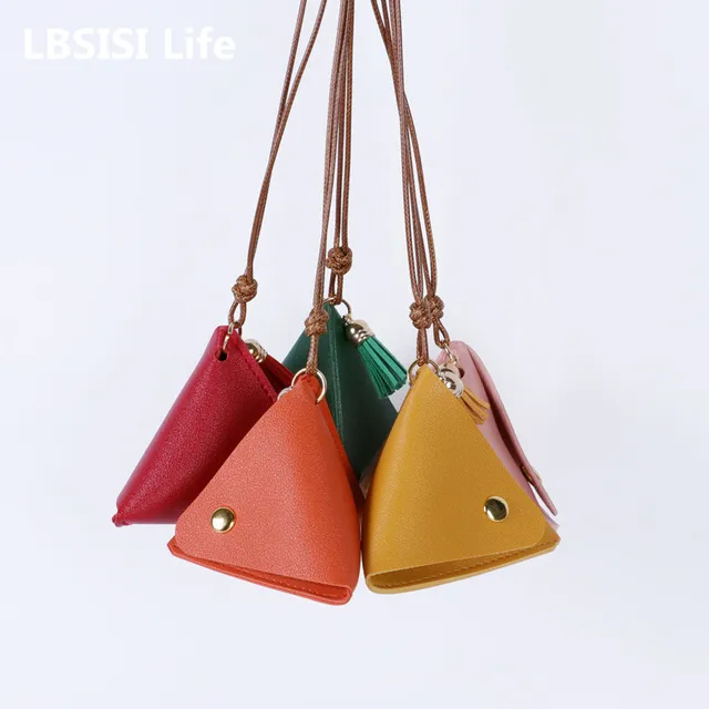 Lbsisi Élet 10Db Kis Ajándék Táskák Sárkányhajó Fesztivál Érme Pénztárca Cseréje A Hozzáférés Vezérlő Kártya Bőr Tasak Testreszabott Logó Testreszabása