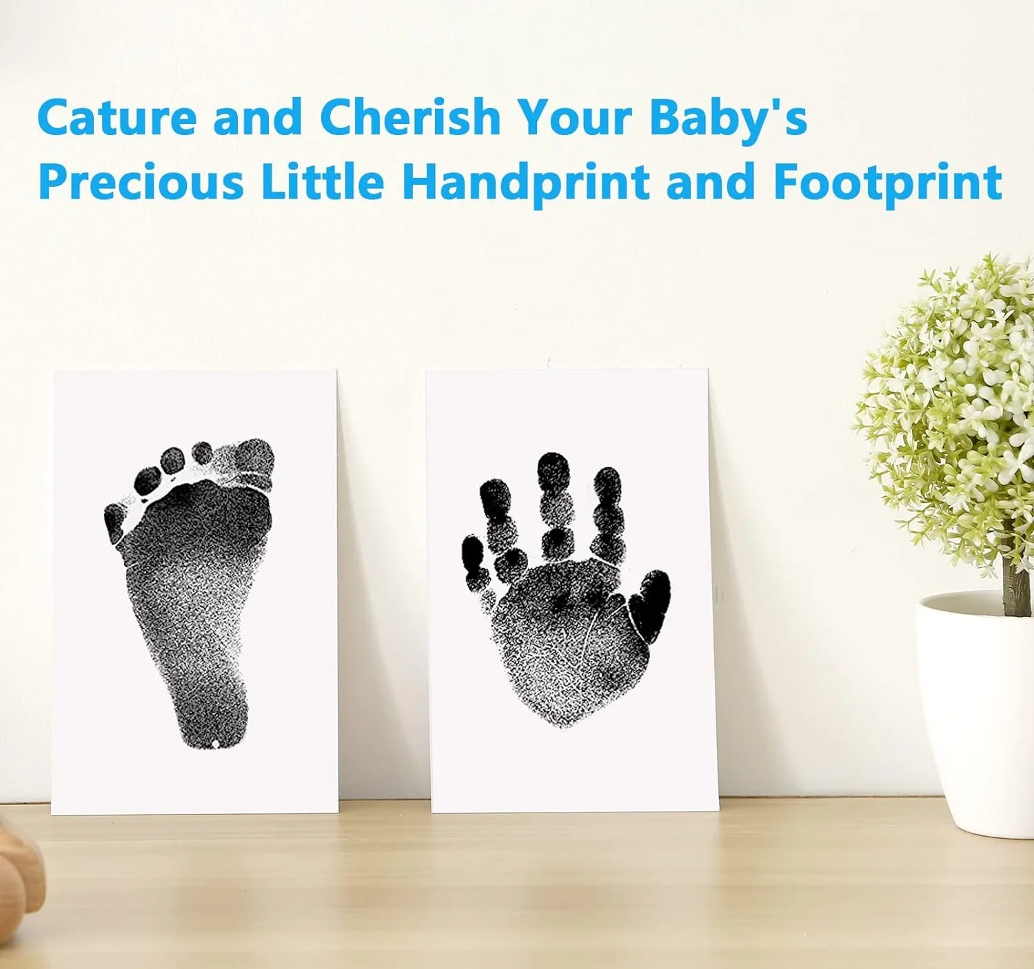 thumbnail image 2 of KeaBabies 4-Pack Inkless Hand And Footprint Kit And Inkless Baby Hand And Footprint 2 of 12
