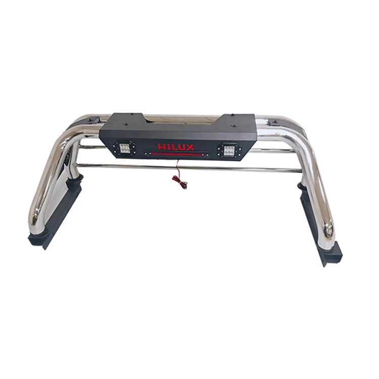 Low MOQ Roll Bar 4x4 Truck Bed Roll Bar Pickup Sport Rack for Toyota Hilux Revo 2015-
