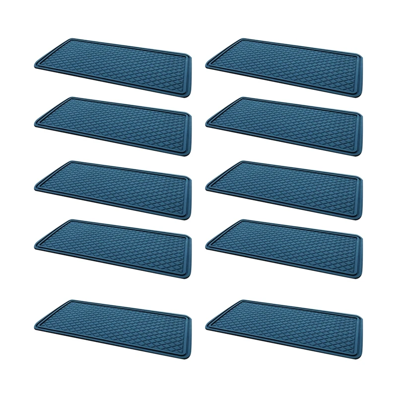 

10Pcs Car Anti-Slip Mat Car Mobile Phone Anti-Slip Mat Car Decoration Anti-Slip Mat Supplies