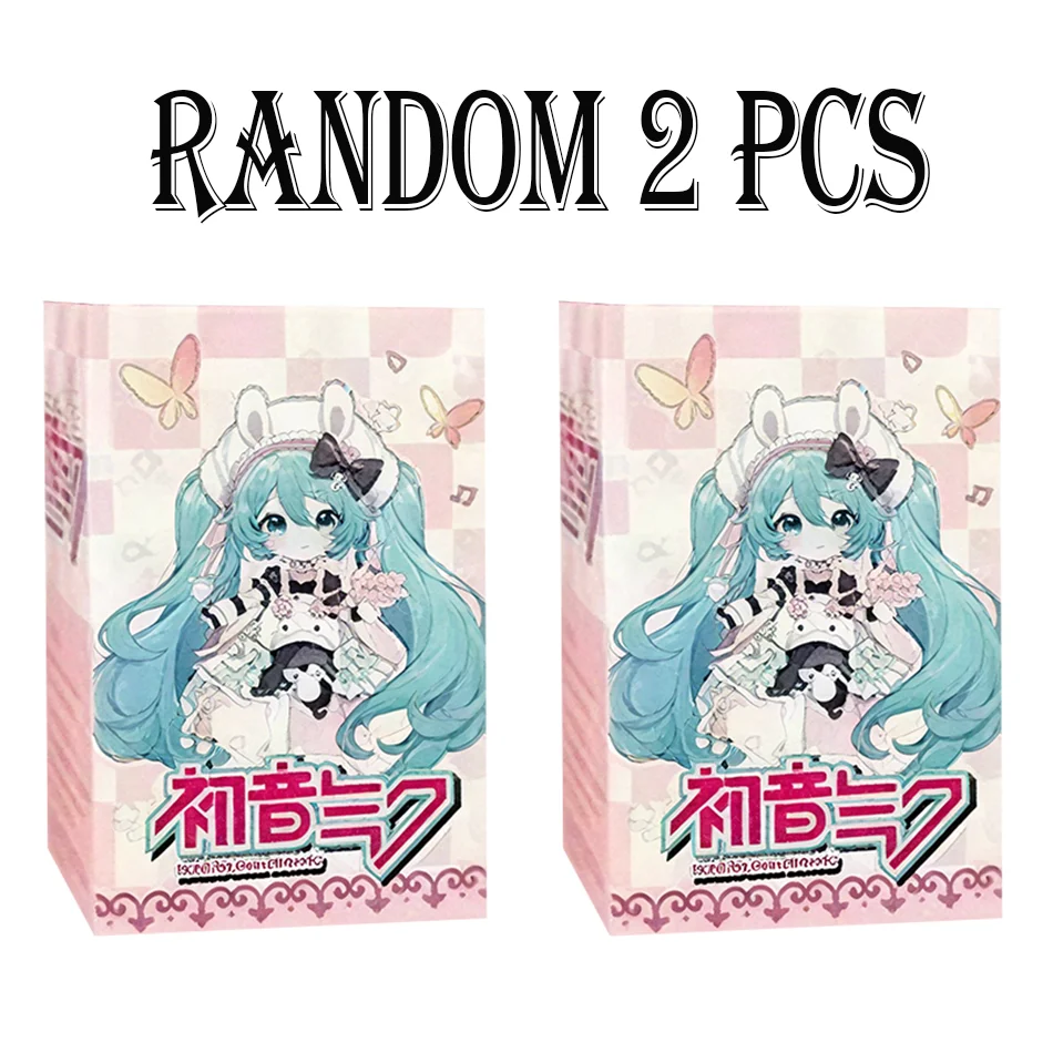 Hatsune Miku Q Edition Series Handmade Blind Box Toys - Set of 6, Perfect for Birthday, Halloween, and Christmas Gifts