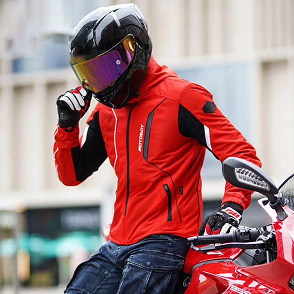 Chaqueta de motociclismo Para hombre, Accesorios Para ropa de Moto