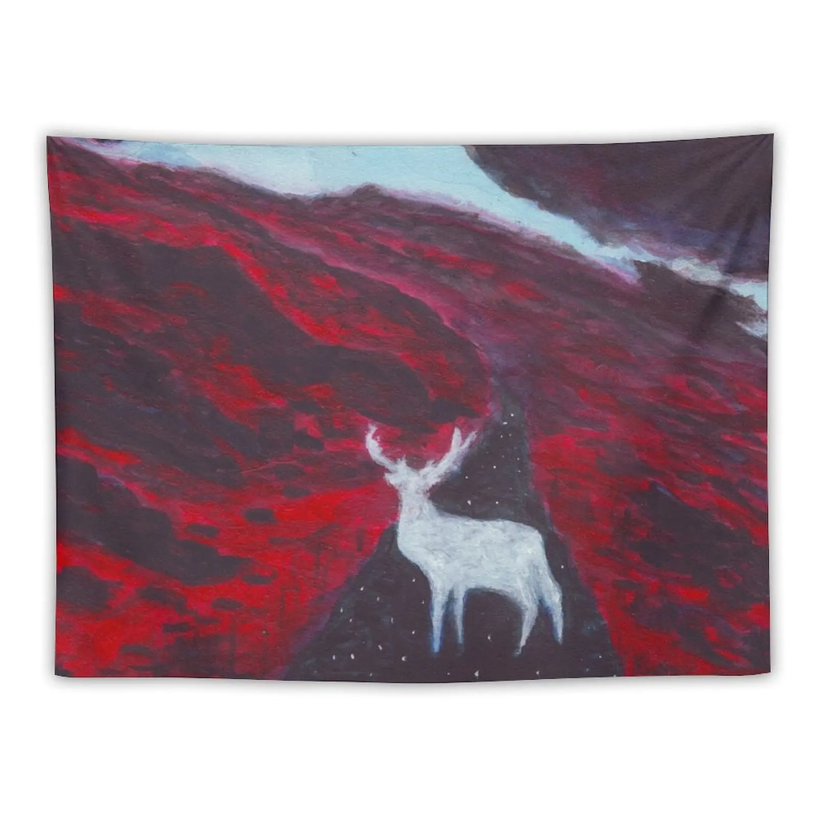 

White Deer Tapestry Wall Tapestries Wall Art Decorations For Room Decoration Aesthetic Tapestry