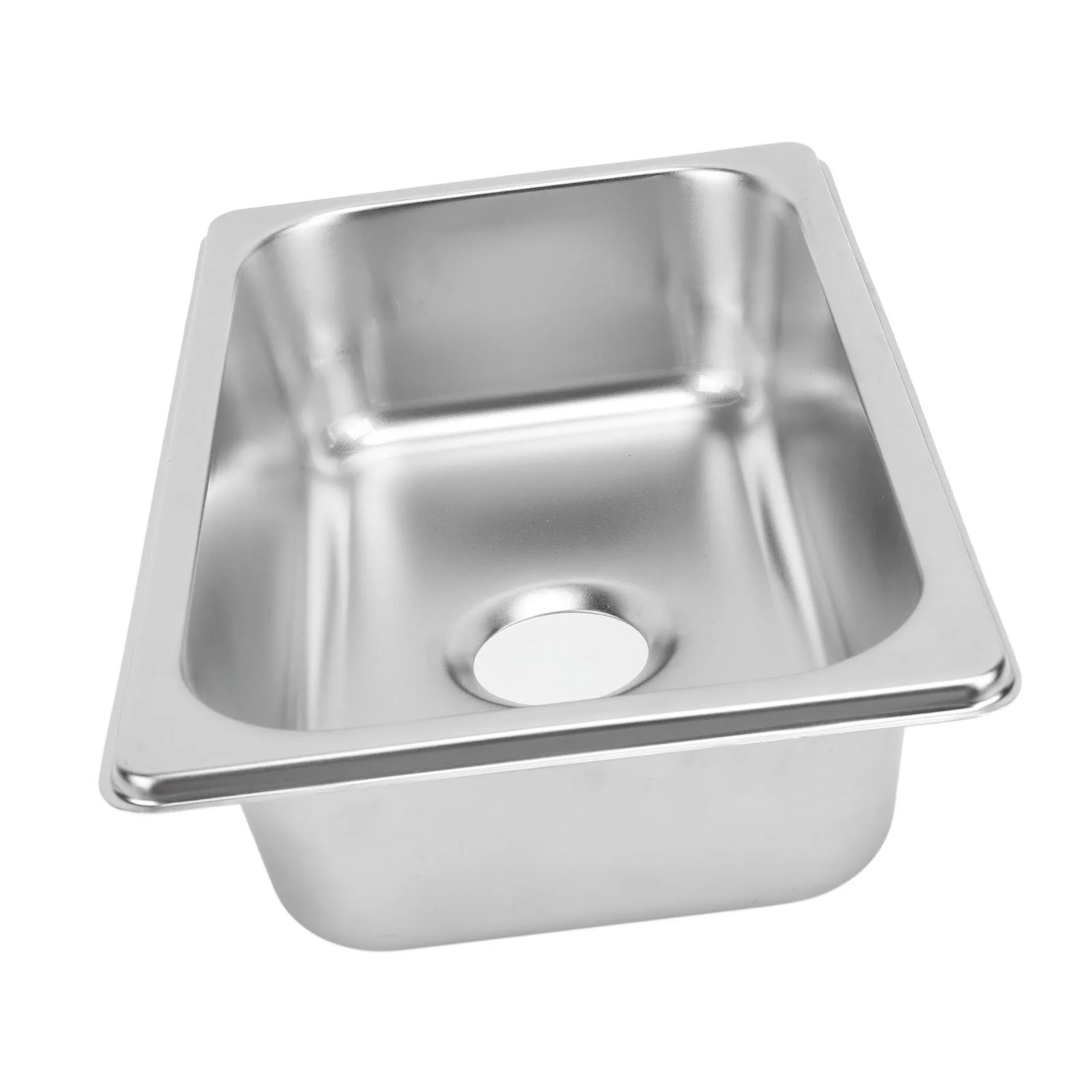 RV 304 Stainless Steel Sink 265x162x65mm Anti Deformation Rust Resistant for Boat Caravan Yachts Boats RV Hand Wash Basin