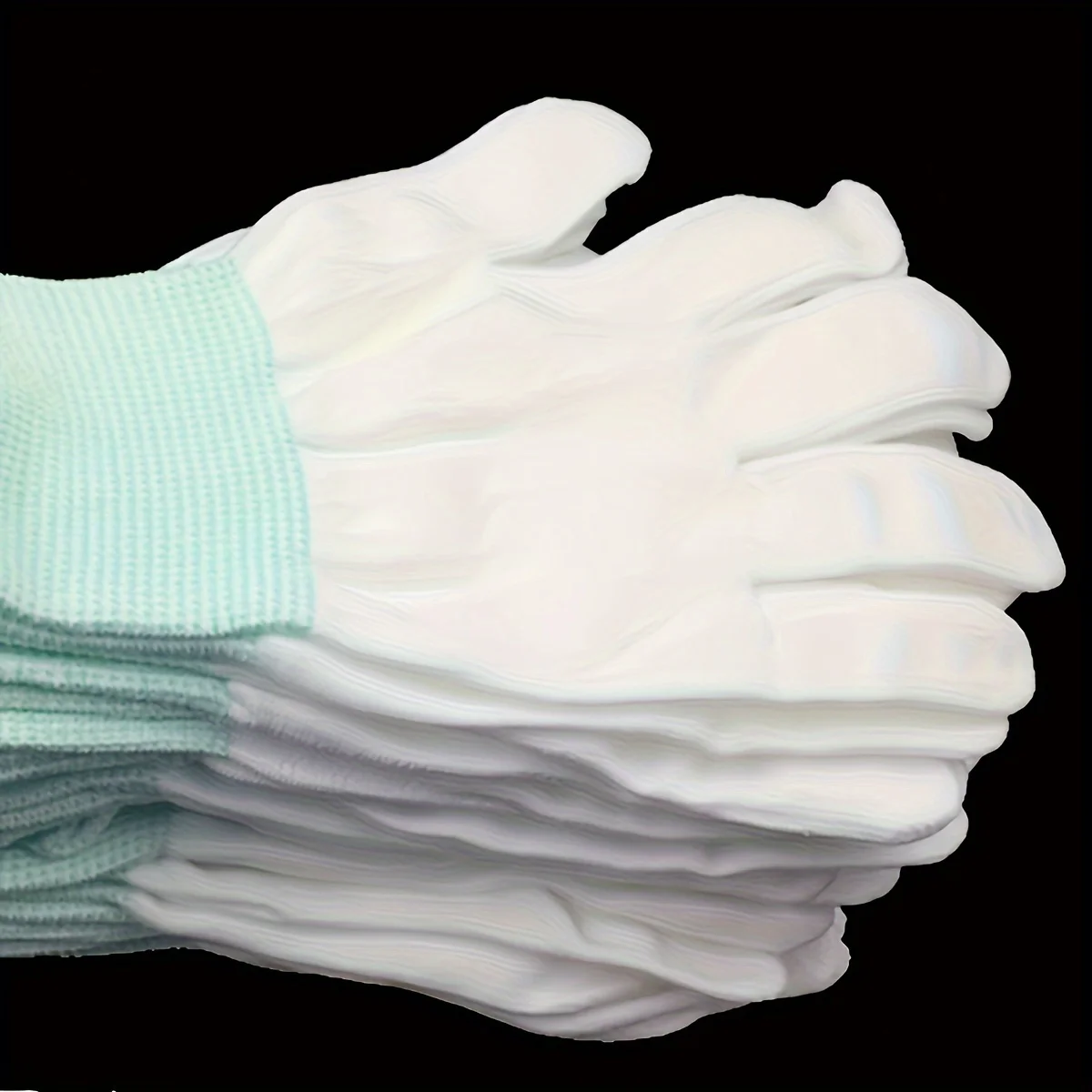 House Cleaning Gloves White Nylon Sewing Glove Quilting Gloves Warehouse Gardening 12/6/1Pairs
