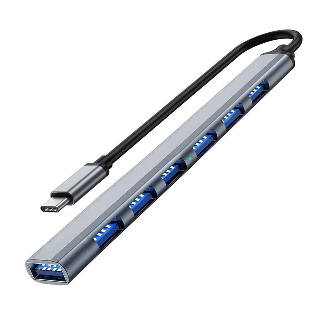 7port type-c Gray