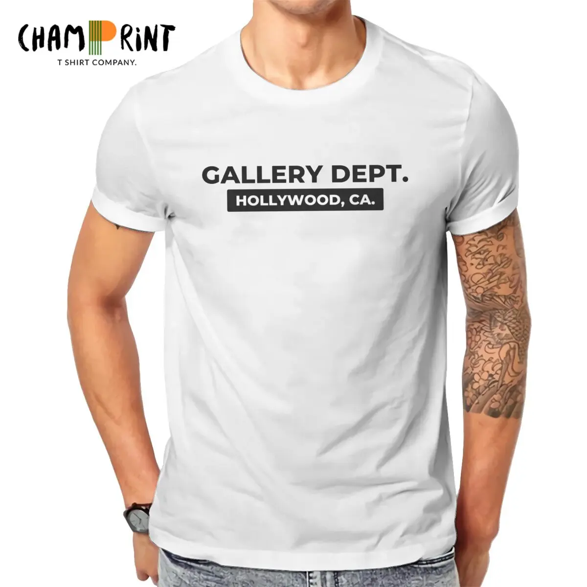 

Футболка Мужская/Женская хлопковая с коротким рукавом и надписью