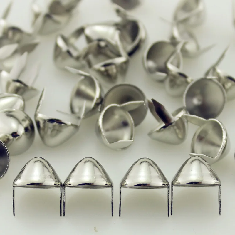 50 teile/paket UK76 Runde Kegel Nieten Für Leder Carft Punk Spikes DIY Zubehör Für Kleidung Taschen Gürtel Machen – Detail 3