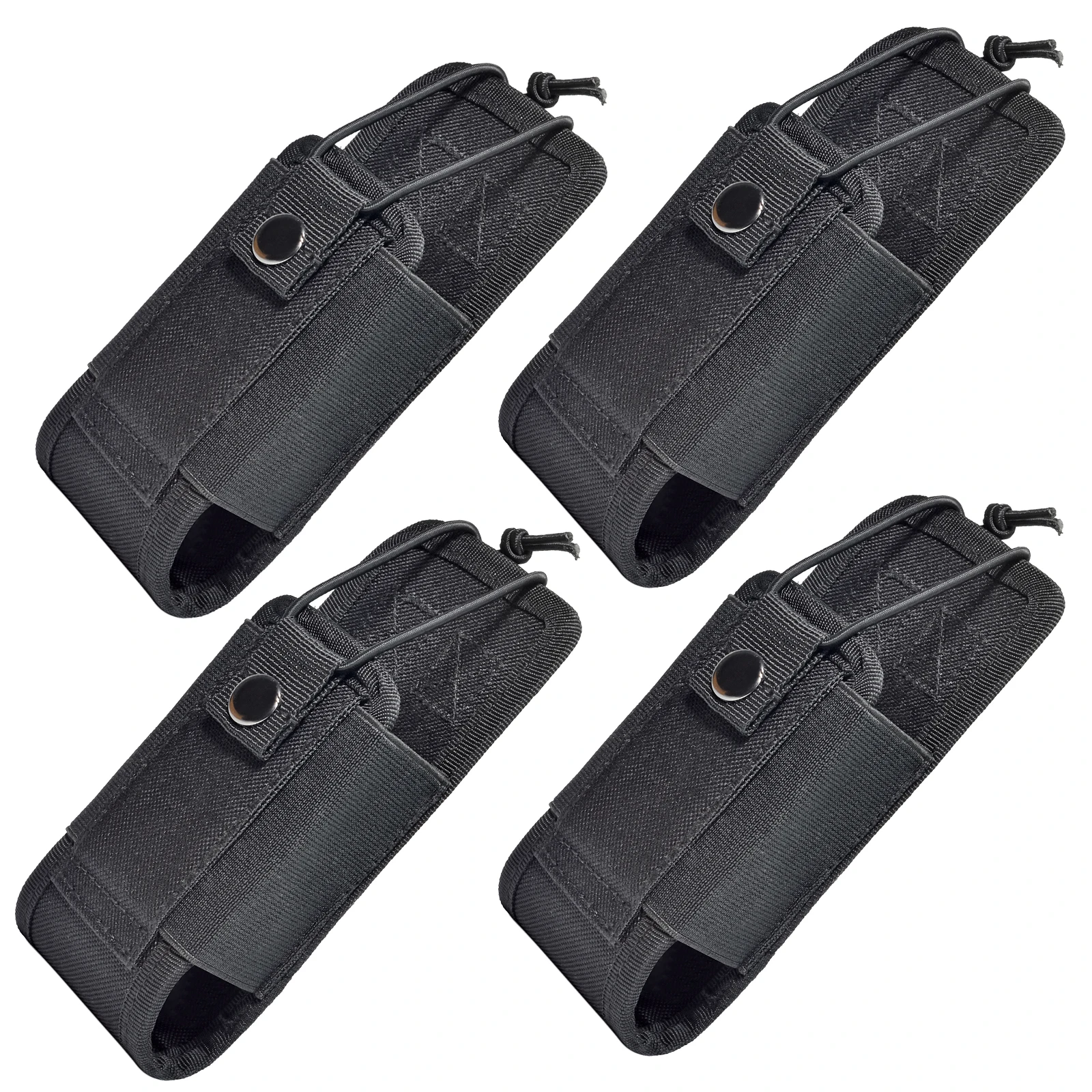 Pochette Tactique MOLLE Pour Talkie-Walkie – Compatible Motorola, Kenwood, Baofeng, Étui Nylon Résistant