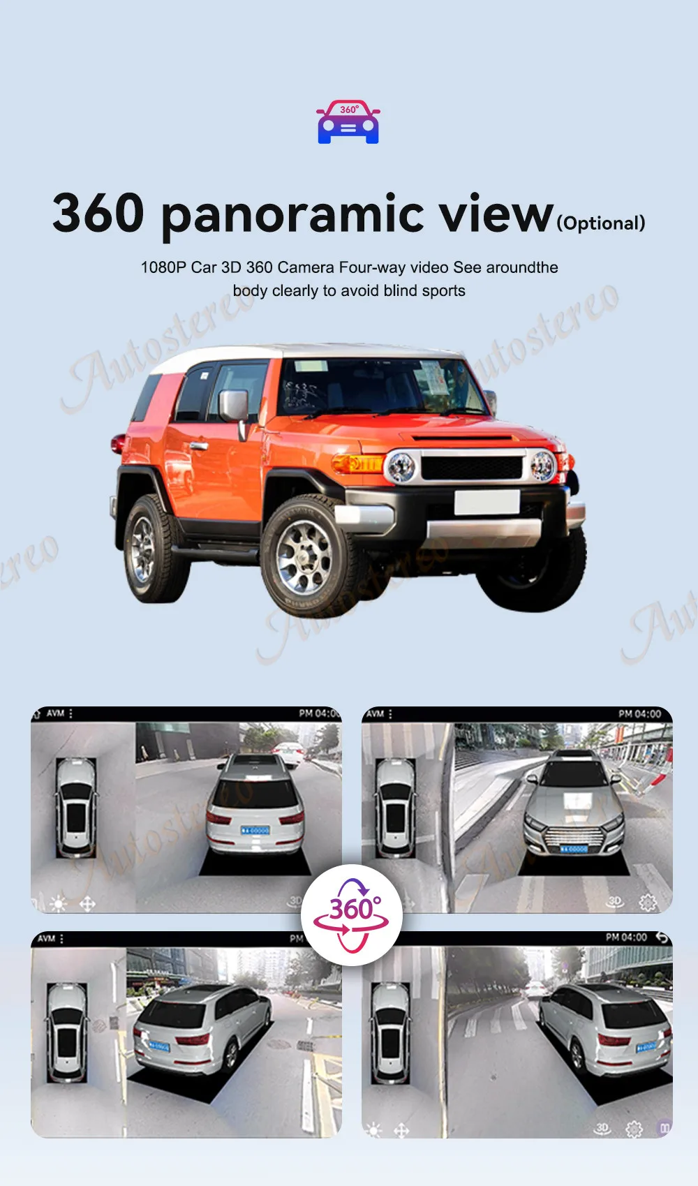 15 Inch Android 14 Carplay For TOYOTA FJ Cruiser Car GPS Navigation Auto Stereo