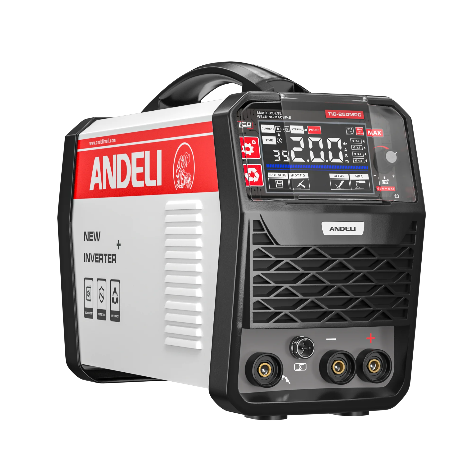 ANDELI EU110V/220V Tig-250MPC 4IN 1 Mig TIG lift tig Clean Welding machine